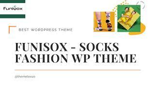 Funisox Overview - The Best Fashion WooCommerce WordPress Theme - Themelexus