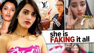 Neetu bisht's Weird OBSESSION with Luxury brands| CAUGHT lying about Fake Bvlgari Mangalsutra?