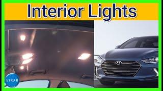 How to Replace Interior Lights (COMPLETE GUIDE) - Hyundai Elantra (2017-2018)