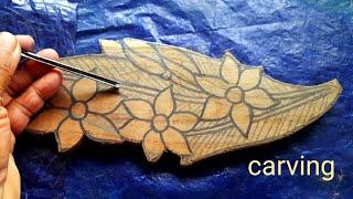 |wood carving teak wood|UP wood art|