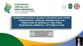 CEREBRO-PLACENTAL BLOOD FLOW RATION