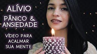 [ASMR] ACALMANDO SUA ANSIEDADE & PÂNICO  Atenção Pessoal, Conversa, Chuva, Reiki l Cabaninha