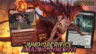 Jund Sacrifice - Bombardment And Kami Has Some Incredible Synergy | Historic BO3 Ranked | MTG Arena