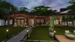 House Landscape With Gazebo | Lumion Animation | Star Studio 3D | Naveed Aslam