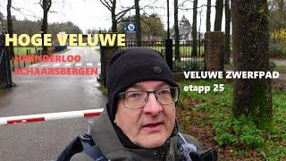 Veluwe Zwerfpad variant-C van HOENDERLOO naar SCHAARSBERGEN (ETAPPE 25), dwars door NP HOGE VELUWE