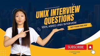 Unix Interview Questions And Answers - Tricky Unix questions 100% asked in Interviews #unix