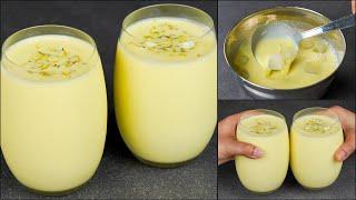 Badam Sharbat Recipe | Milk & Nut Drink Recipe | Healthy Badam Milk Sharbat | Summer Drink | N'Oven