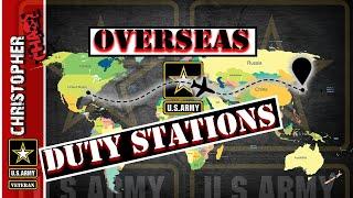 Foreign duty stations for the US Army - where can you go?