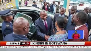 Deputy President Kithure Kindiki makes his first trip to represent President Ruto in Botswana