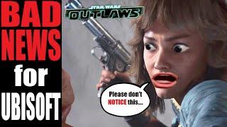 Ubisoft PANICS as stock price PLUMMETS. Star Wars Outlaws shills won't save them as investors FLEE