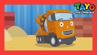 Cement Truck Song l Strong Heavy Vehicles l Tayo the Little Bus