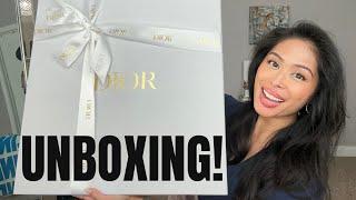 I GOT THE HOTTEST NEW BAG! DIOR PLATINUM GIFTS, PROMO CODE, AND NEW BAG UNBOXING!