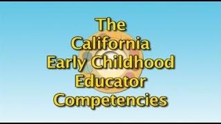An Introduction to Early Childhood Educator Competencies