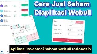 Cara Jual Saham Diaplikasi Webull - Apk Investasi Saham Webull Indonesia