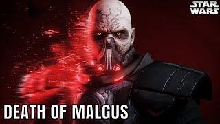 How Darth Malgus Died