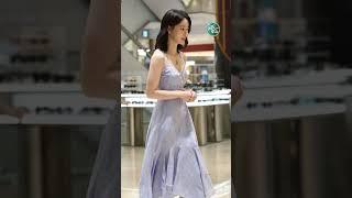 로제도르 리뉴얼 오픈 매장 입장하는 임지연