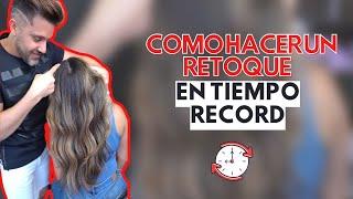 Como hacer un retoque de balayage en TIEMPO RECORD / BY GABRIEL SAMRA