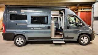 NEW World's SMALLEST Campervan Sleeps 5 - Pössl Summit Shine 600L