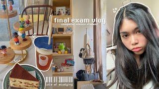 final exam vlog ️: computer science at UNSW, lots of studying, alone in sydney, etc!