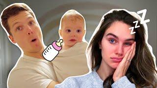 Our REALISTIC Nighttime Routine With Our 6 Month Old | Baby Sleeps 10+ Hours