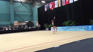Julia Garbuz - Ball - 2012 Kellogg's Pacific Rim Championships