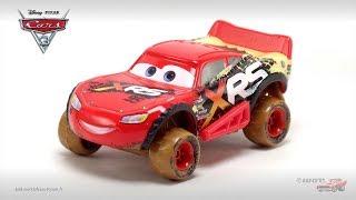 BDD World of Cars - Lightning McQueen (Mud Racing)