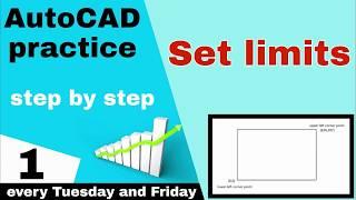 how to set limits in AutoCAD