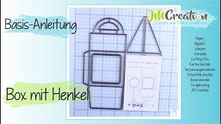 Box mit Henkel : Tutorial : Schachtel mit Sichtfenster : Basis-Anleitung