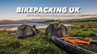 BIKEPACKING Wales | BARMOUTH ERYRI National Park Snowdonia|Mountain Bikes|Wild camping by the Lake