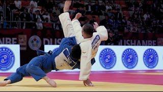 Let's recall the intense action from #JudoDushanbe in slow motion! 