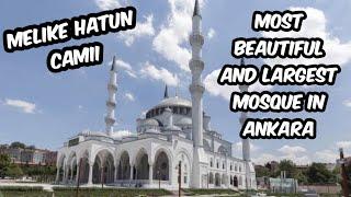 Melike Hatun Camii (Largest Mosque In Ankara, Turkey)- Istanbul, Ankara | Yuaw Vlog |