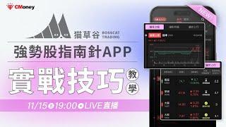 【貓草谷】強勢股指南針 APP：實戰技巧教學