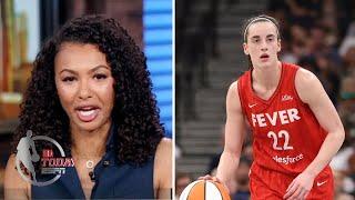 NBA TODAY | Malika Andrews believes Caitlin Clark can lead Fever past Sun in 1st-round series