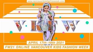 Vancouver Kids Fashion Week FW Digital Showcase | Day 1