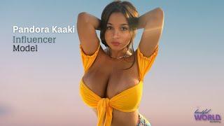 Pandora Kaaki | Bikini Model - Bio & Info