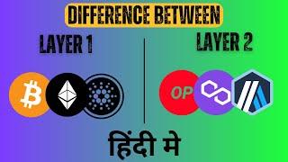 What Is Layer 1 & Layer 2 Blockchain in Hindi ? Diffrence b/w L1 & L2 Blockchains |