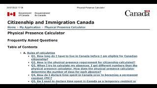 Canadian Citizenship Requirements
