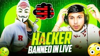 Hacker Banned In Live  || Real Hacker  vs NG Angry 