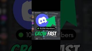 How to Grow Discord Server Fast #Discord