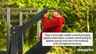 How to use Omnigym Chinup outdoor fitness equipment