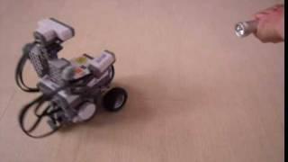 LEGO NXT and HiTechnic IR seeker test