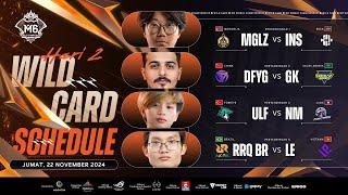  LIVE | M6 Wild Card Stage | HARI 2