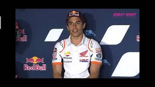 marc marquez talks about India current situation.