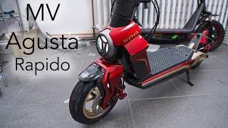 MV Agusta Rapido - neskutečná stylovka z Itálie . Unboxing 