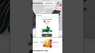 OMG!  I can't believe it's still working this year  #roblox #freerobux  #robloxshorts #bloxfurit