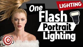 One Light Portrait Lighting for AWESOME Portraits & Headshots