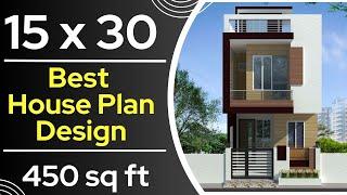 15x30 House Plan | 15x30 House Design | 15x30 House Plan With Garden | 15x30 East facing House Plan