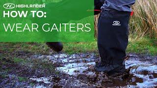 How to Wear Gaiters