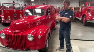 Los Angeles County Fire Museum restoration shop tour. Engine 51, Emergency!