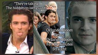 Orlando Bloom being Orlando Bloom for 10 minutes straight bc I said so 
